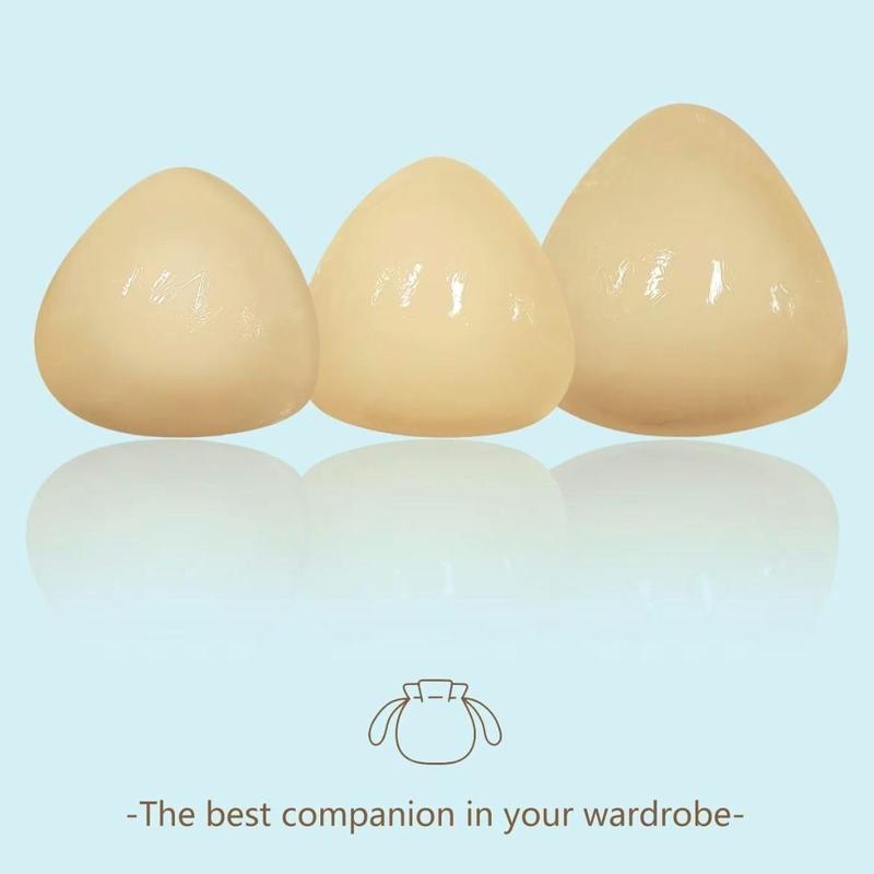 QPK Sticky Inserts -BLACK FRIDAY! Instant Boost Duoble Sided Adhesive Bra Cup，Womenswear Accessories,With 10 pairs of nipple pads push up pads Underwear Lady Comfort waterproof bra