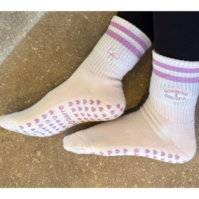 Gorgeous & Grateful Grip Sock