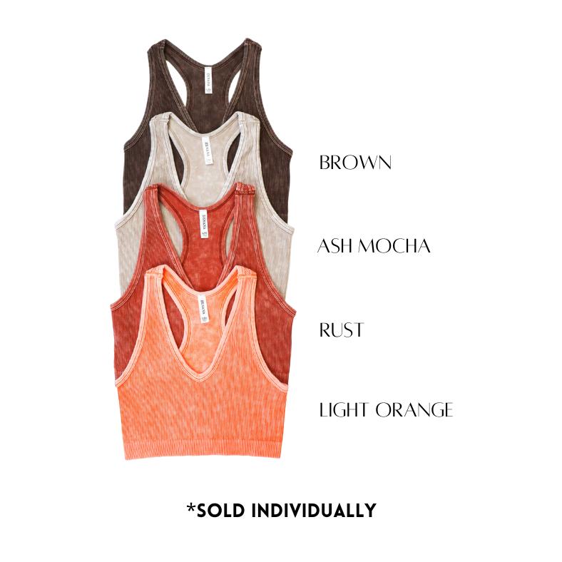 Washed Sophia Racerback Bralette-2