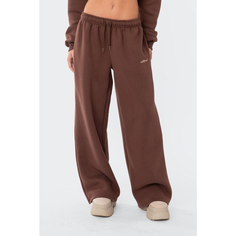 Brenna Low Rise Wide Sweatpants