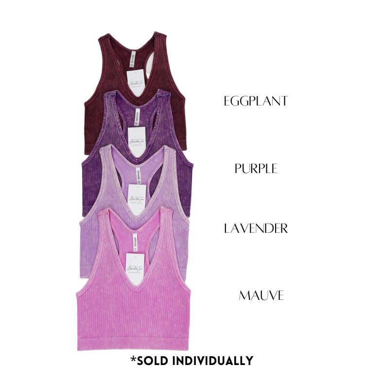 Washed Sophia Racerback Bralette-2