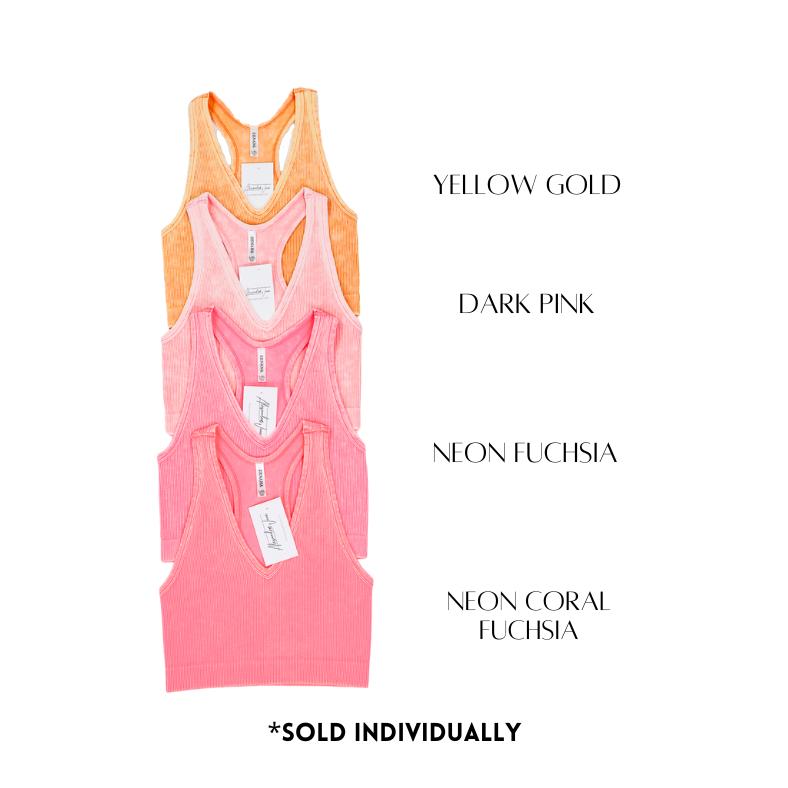 Washed Sophia Racerback Bralette-2