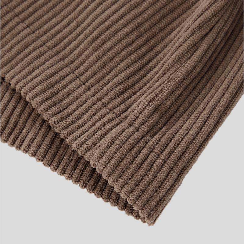 Halara High Waisted Invisible Zipper 2-in-1 A Line Mini Corduroy Casual Skirt