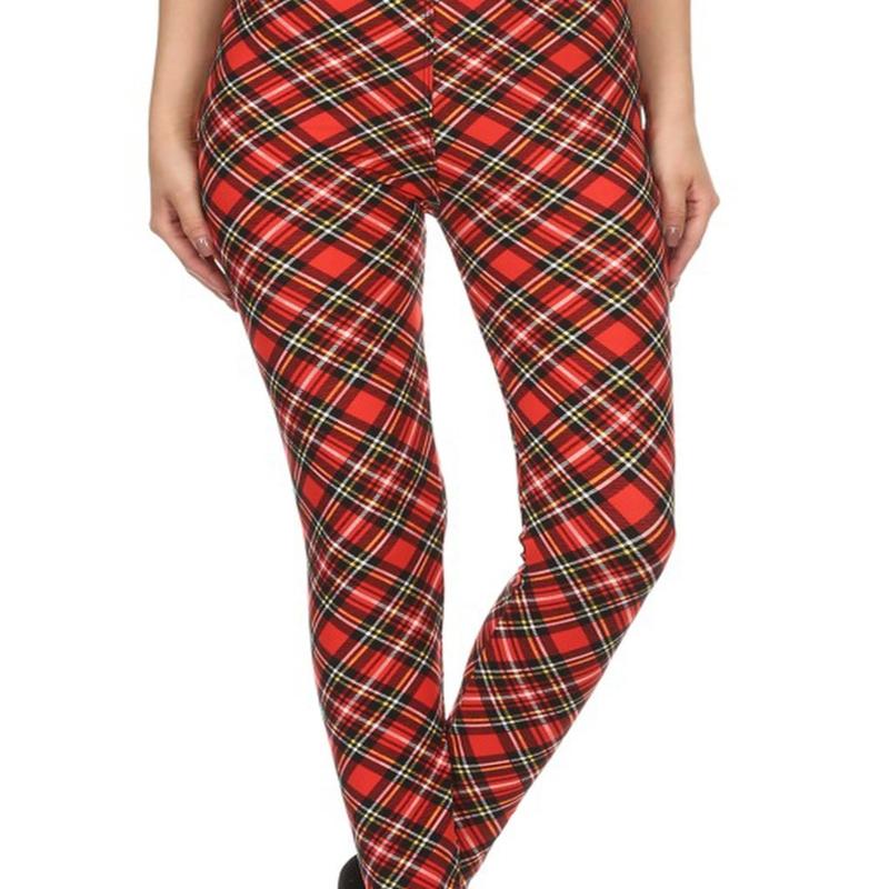 Christmas Plaid Leggings