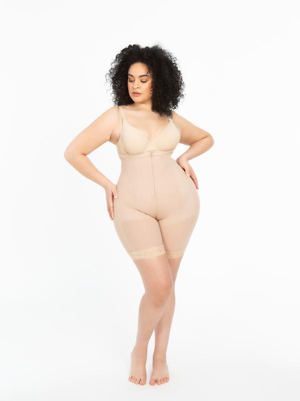 Shapellx AirSlim Firm Tummy  Bodysuit With Butt Lifter Shorts Shapewear Womenswear