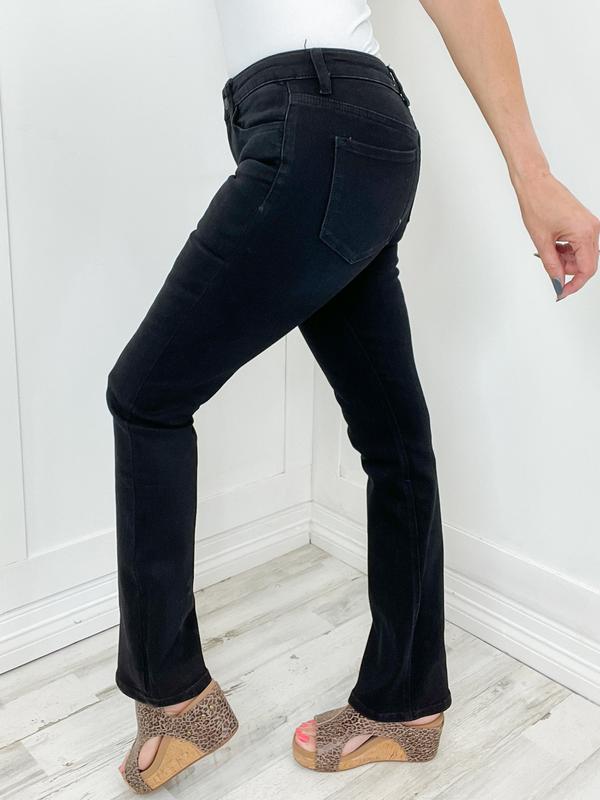 The Cora Vervet Mid Rise Bootcut Jean