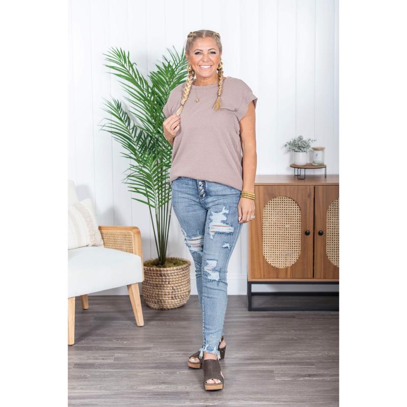 Cute As A Button Judy Blue Jeans