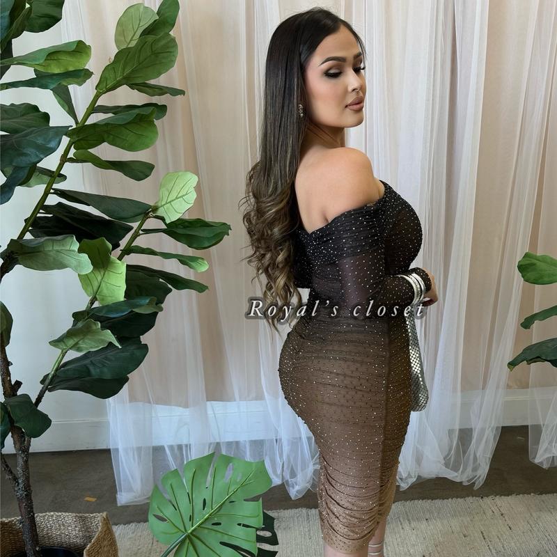 Vestido de brillos elegante Womenswear Dress Formal