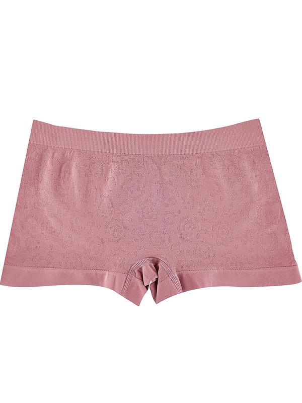 Women's Plain Drop Waist Boyshorts, Minimalist Stretchy Seamless Panties, Underwear for Women, Underwear for All Seasons, Boyshorts for Women
