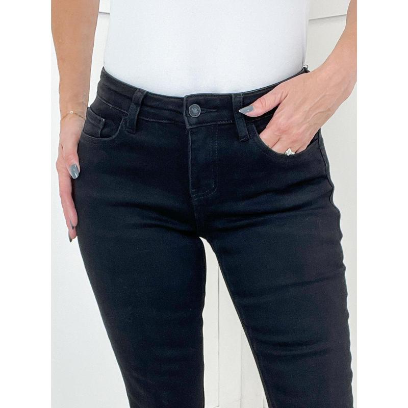 The Cora Vervet Mid Rise Bootcut Jean