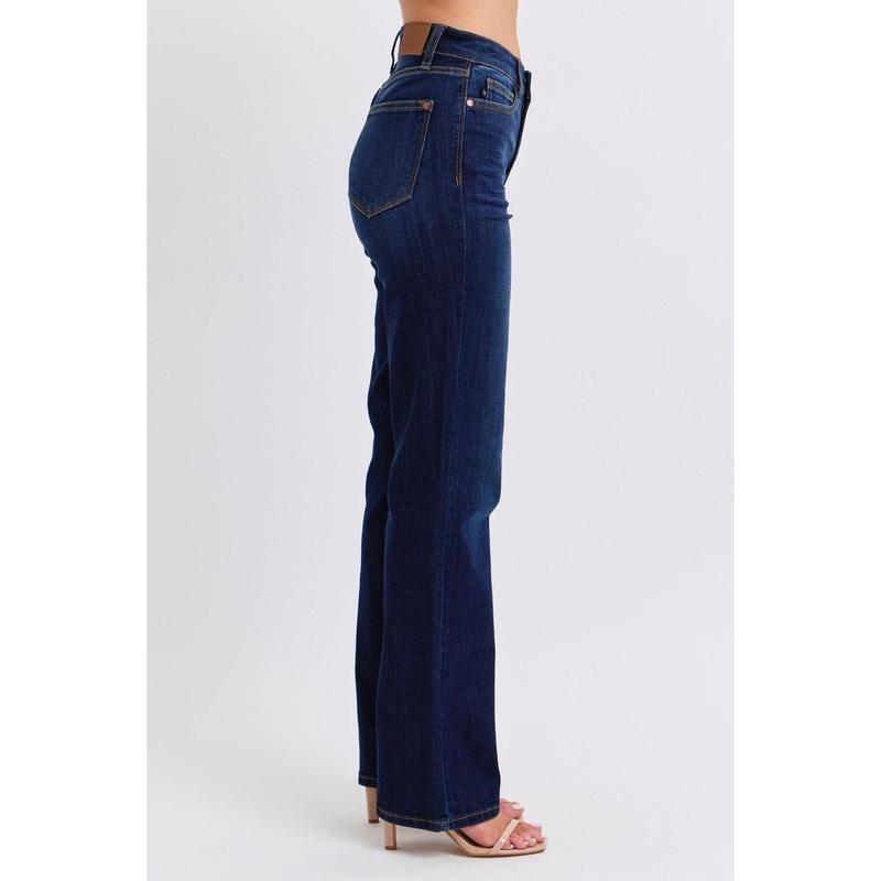 JUDY BLUE HI WAIST STRAIGHT JEANS