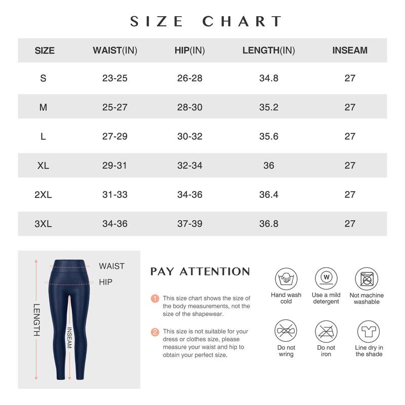 FeelinGirl Leather Pants for Women Tummy Control Stretchy High Waist Leggings Womenswear Bottom Basic Fit