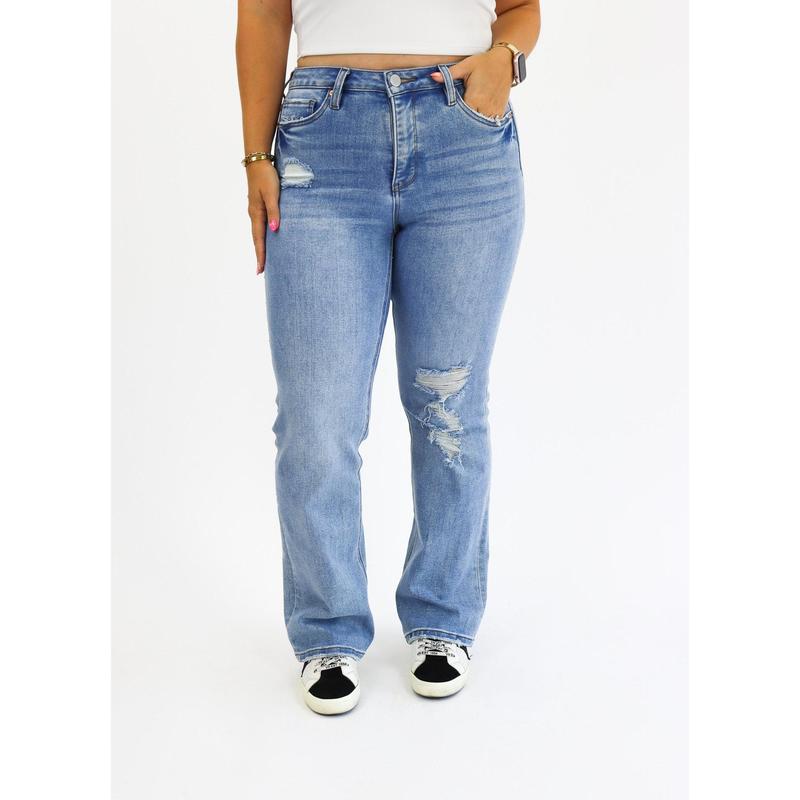 The Everyday Bootcut Tummy Control Jean by Alexander Jane