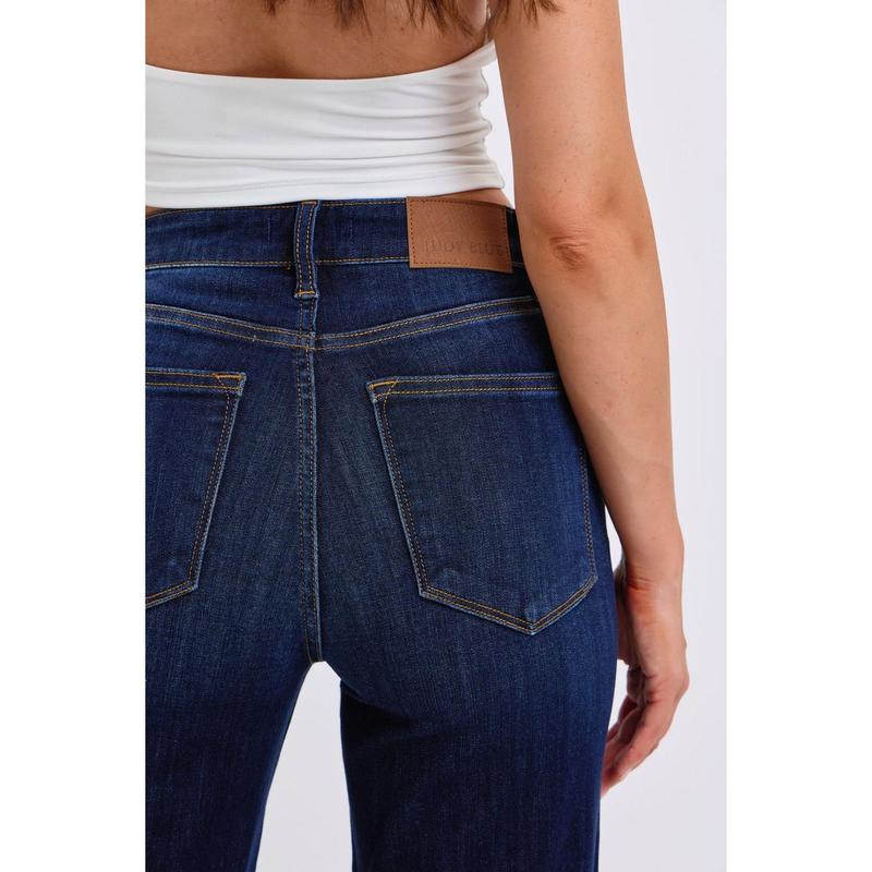 JUDY BLUE HI WAIST STRAIGHT JEANS