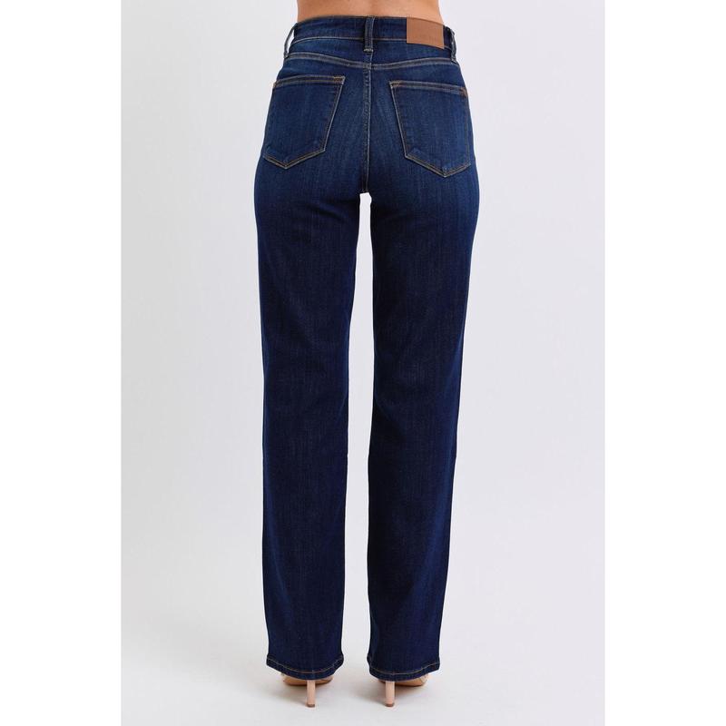 JUDY BLUE HI WAIST STRAIGHT JEANS