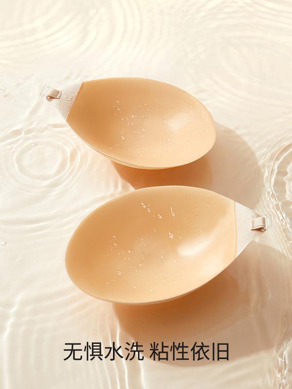 2024 Newest Adhesive Bra Invisible Sticky Strapless Push up Backless Reusable Silicone Covering Nipple Bras