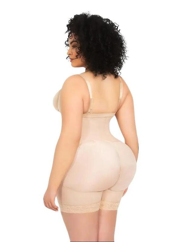Shapellx AirSlim Firm Tummy  Bodysuit With Butt Lifter Shorts Shapewear Womenswear