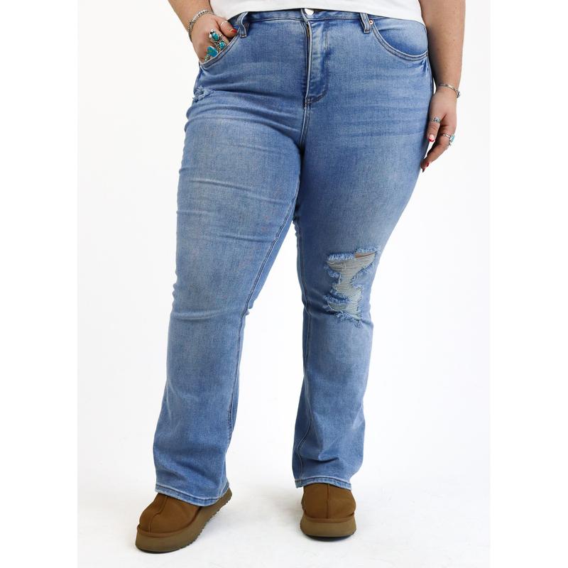 The Everyday Bootcut Tummy Control Jean by Alexander Jane