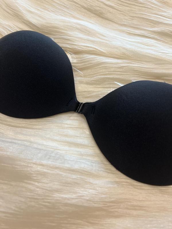 Solid Color Invisible Push Up Nipple Cover, Casual Comfy Breathable Nipple Cover, Women's Lingerie Accessories