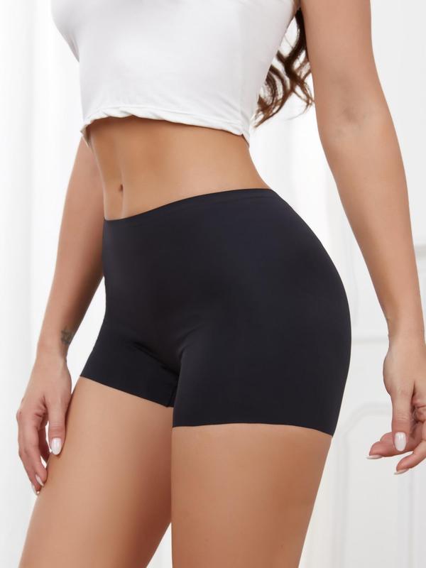 Women's Leopard Print Boyshorts, Soft Comfy Breathable Seamless Panty for Daily Wear, Underwear for All Seasons