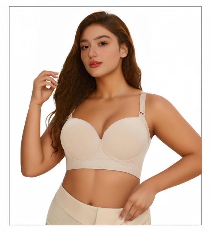 plus size girls' bra, comfortable, slimming and anti-sagging!
