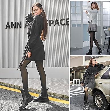 THE ORIGINAL!  •MAGIC FLEECE LINED LEGGINGS • CLOSED FOOT (LOOKS LIKE PANTYHOSE) Winter Comfort Fleece Tights Available in Plus Size and Brown Fur