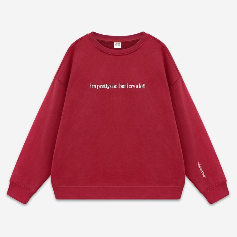 Cry A Lot! (wipe tears here) Crewneck