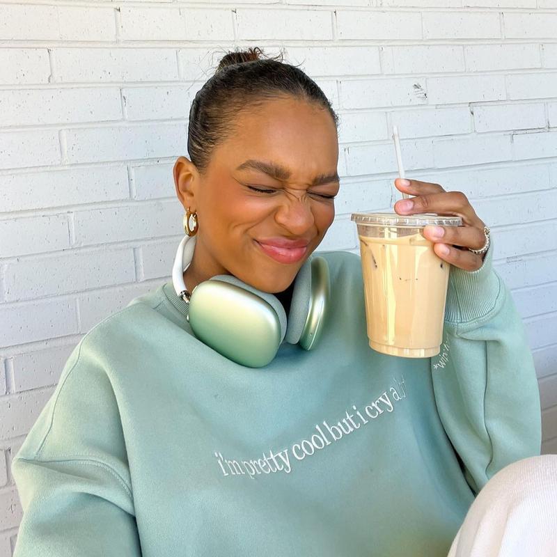 Cry A Lot! (wipe tears here) Crewneck