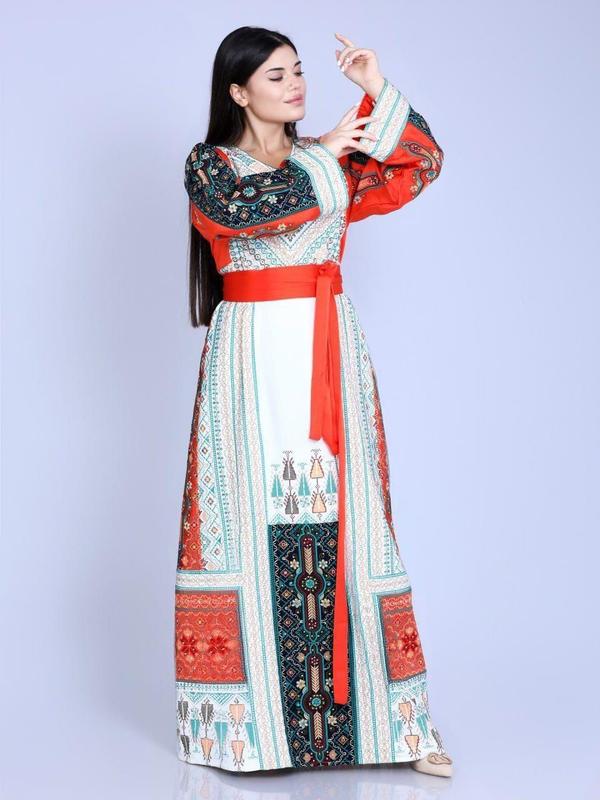 TALA JAZZY Palestinian Queen Thobe Modest Style