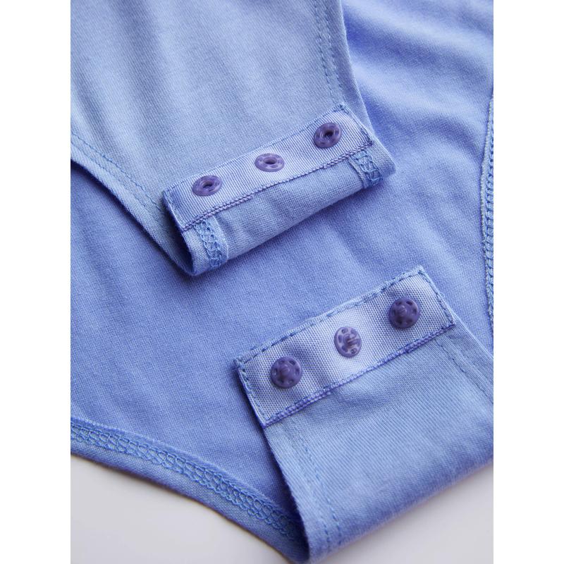 [8 colors, size 0-26] Collar Solid Button Long Sleeve Blouse