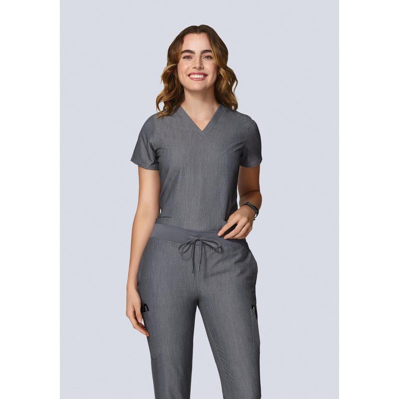 6 Pocket Top Gray