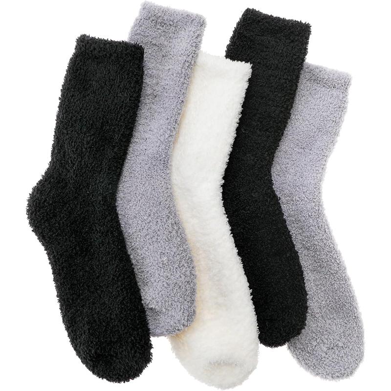 Fuzzy Socks Fluffy Thick Warm Winter Soft Cozy Plush Sleep Home Fleece Cabin Soft House Socks for Women Men