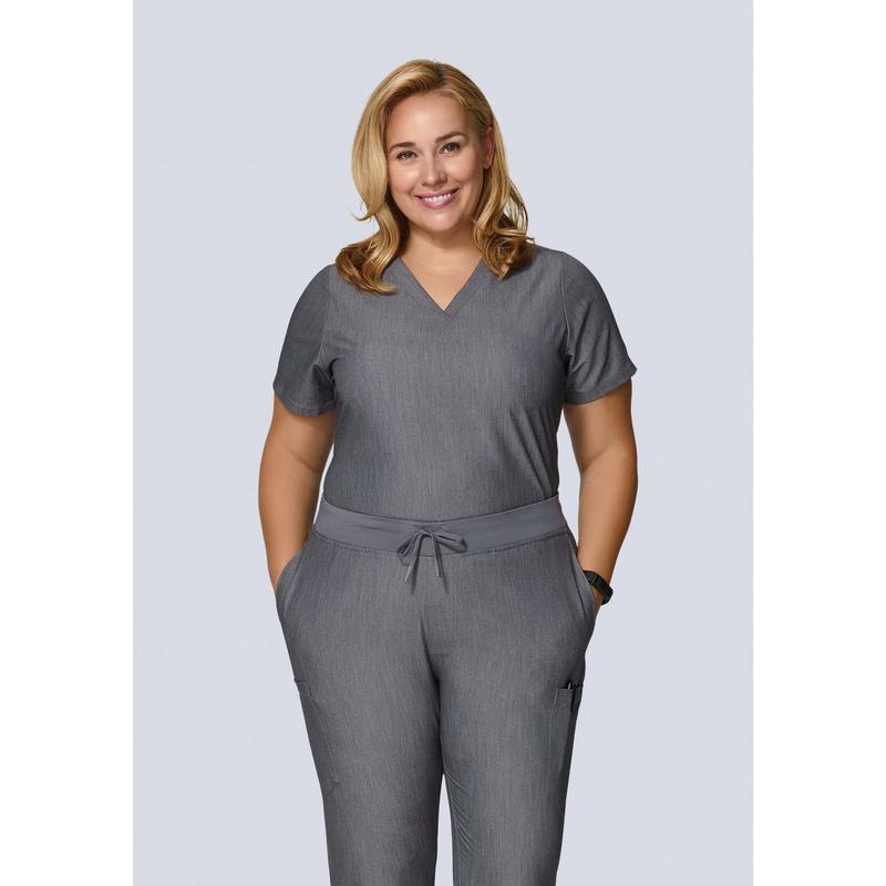 6 Pocket Top Gray