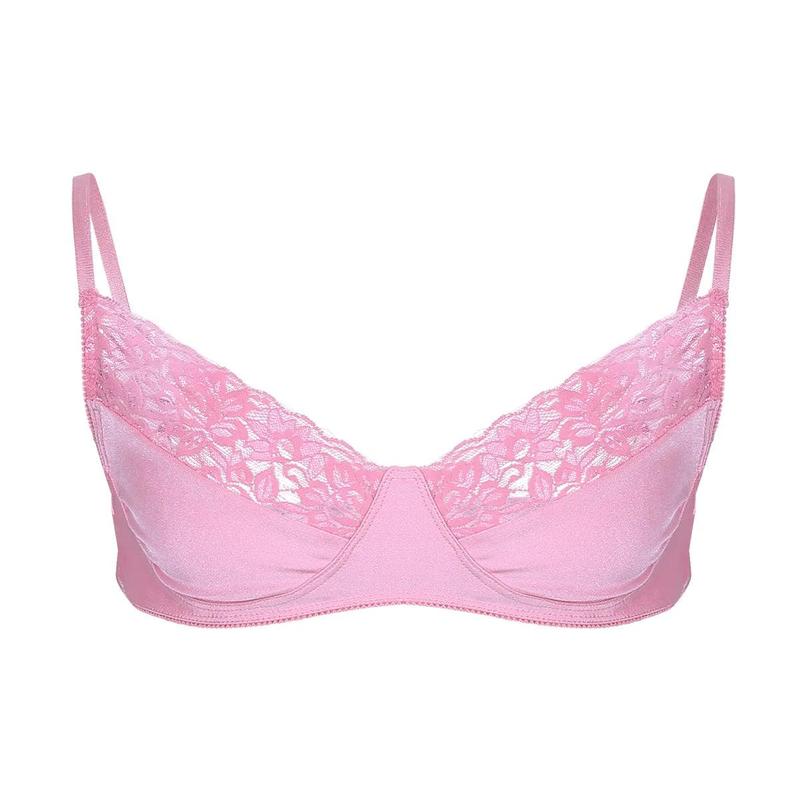 Floral Lace Bralette - Adjustable Shoulder Straps