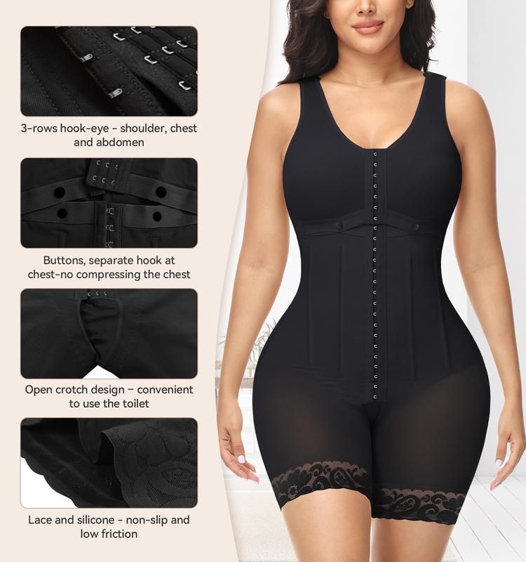 Full Body Shapewear Tummy Tuck Girdle Fajas Colombianas