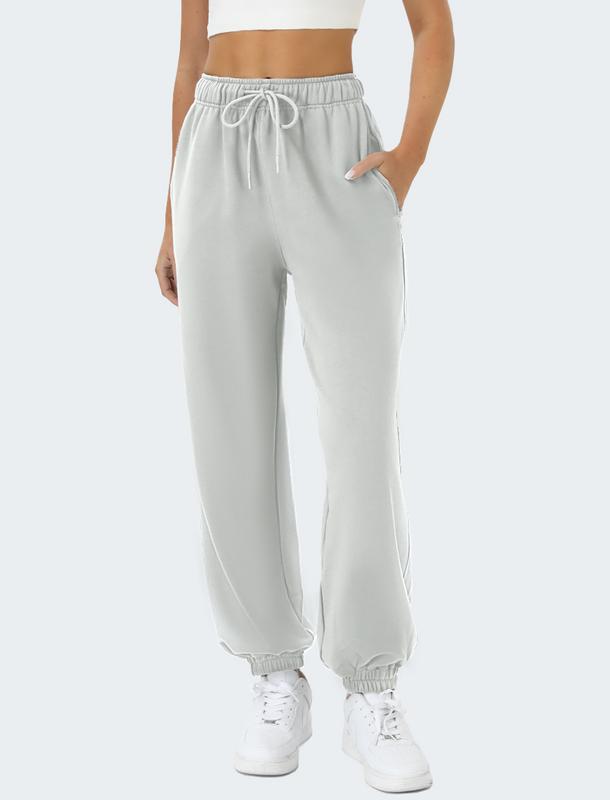 FireSwan Women's Sweatpants with Pockets Drawstring Casual Baggy Joggers Pants Workout Lounge Athletic Bottoms