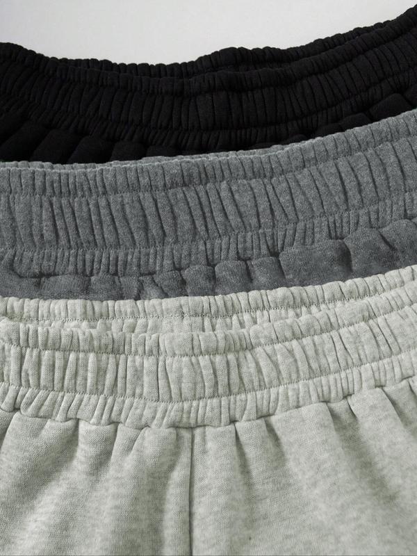 Women's Letter Print Elastic Waist Jogger Pants, Casual Comfy Trousers for Daily Wear, Ladies Bottoms for All Seasons