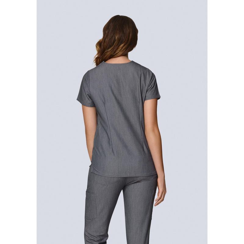 6 Pocket Top Gray