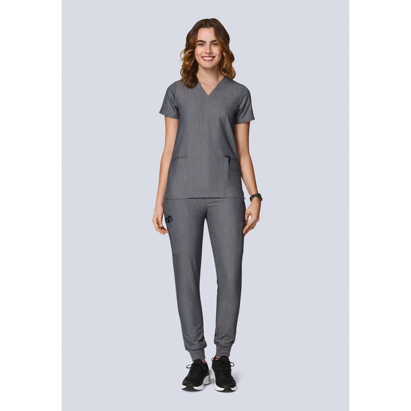 6 Pocket Top Gray