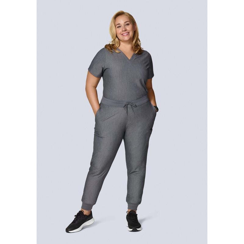 6 Pocket Top Gray