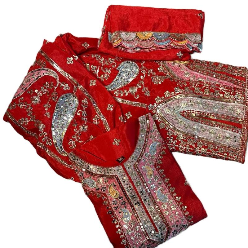 Large Palazo Partywear Kurta Set for Women