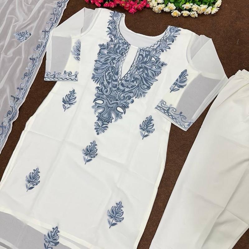 Georgette Kurta set