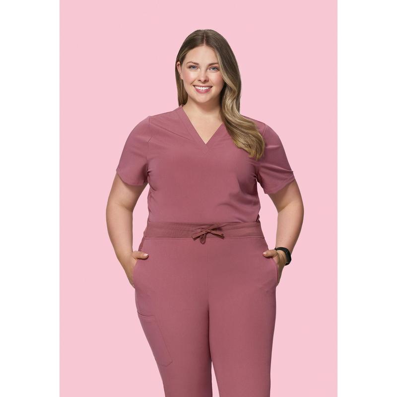 6 Pocket Top Mauve