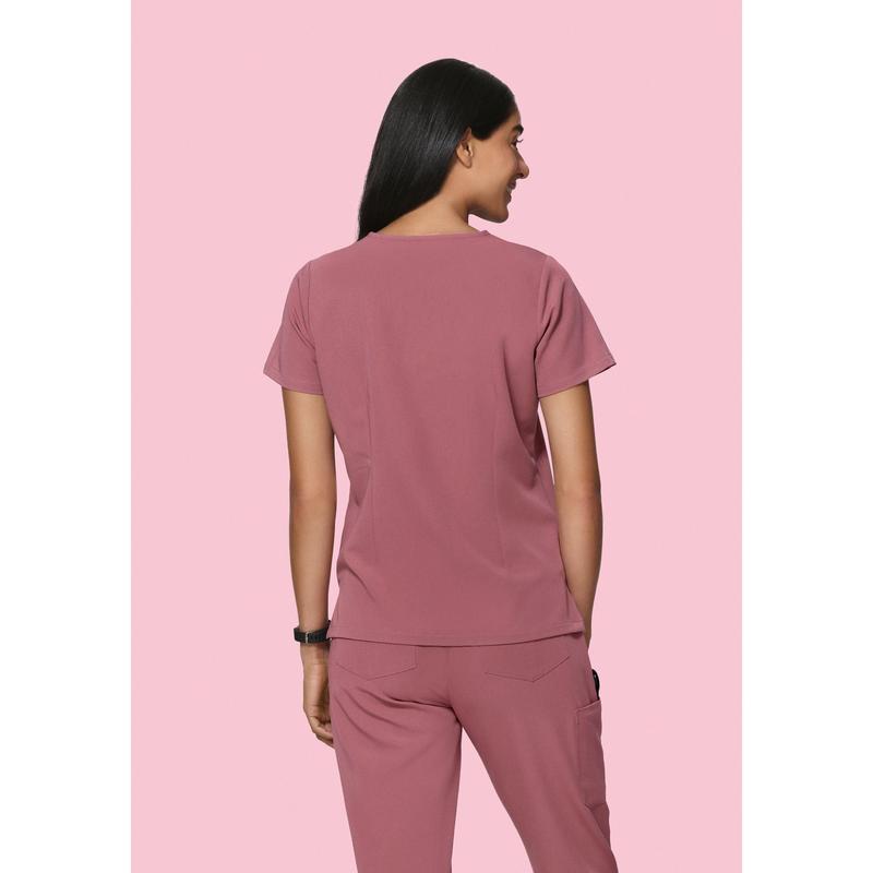 6 Pocket Top Mauve
