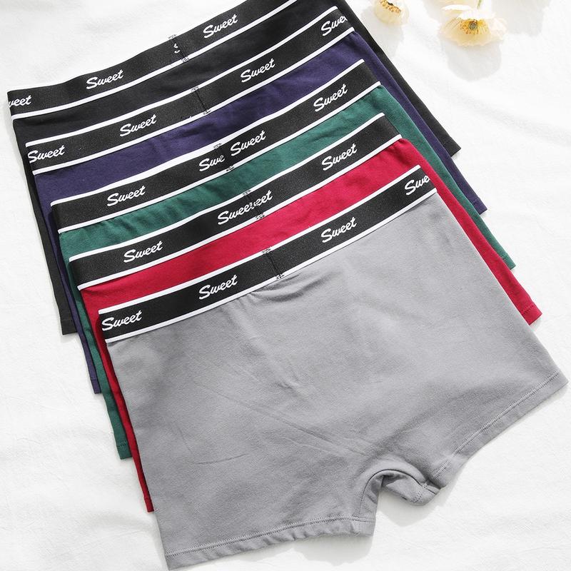 LEVAO Women Boyshorts Panties Cotton Boxer Briefs Underwear for Ladies with Stretch Boxer Shorts 5-Pack S-XL