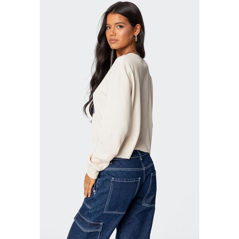 88 Waffle Long Sleeve T Shirt