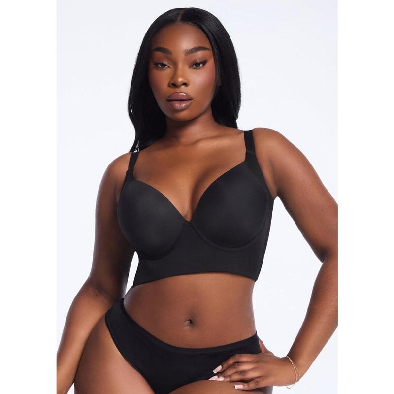 360Support Adjustable Wired Push Up Bra