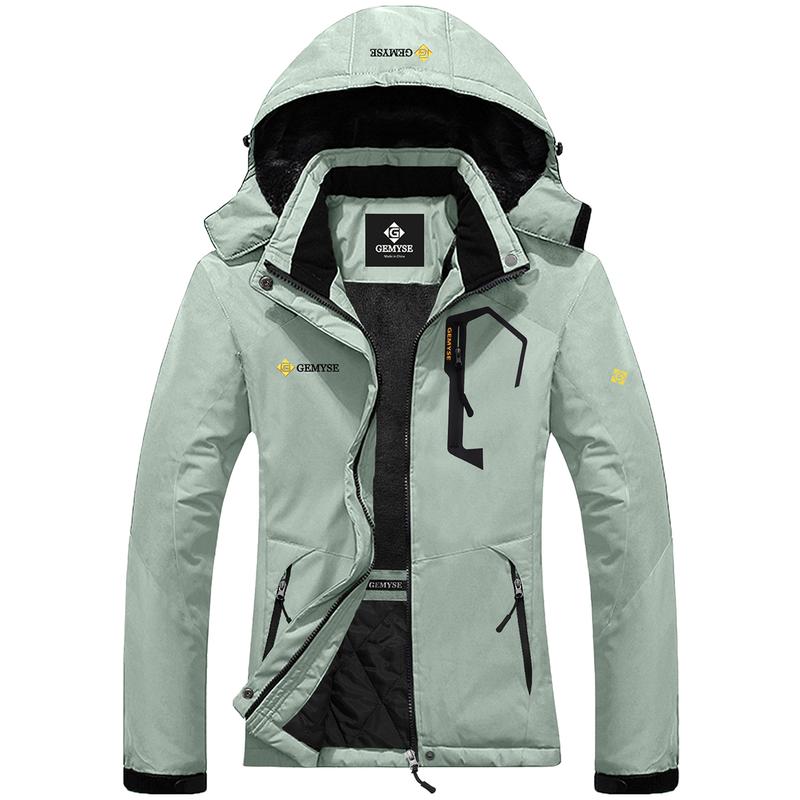 2025 NEW Colors GEMYSE Women's Mountain Waterproof Ski Snow Jacket Winter Windproof Rain Jacket polo pufferjacket Womenswear Coats winter coat Women's Waterproof christmas giftideas christmasgift TikTokShopBlackFriday windbreaker jackets technical jacket