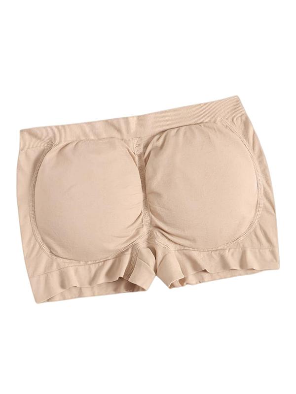 Women's Skin-friendly Breathable Comfy Stretchy Seamless Boyshort Panties with Removable Hip Pad, Breathable Butt Enhancer Shaping Shorts, Women's Shaping Bottoms for All Seasons