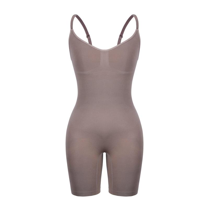 FeelinGirl Shapewear for Women Butt Lifter Bodysuit Tummy Control Seamless Spandex Shapewear  Comfort Spaghetti Strap  Womenswear 2